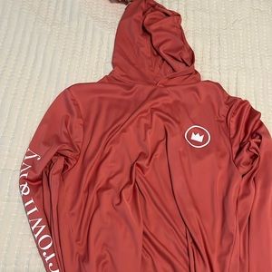 Hooded performance shirt